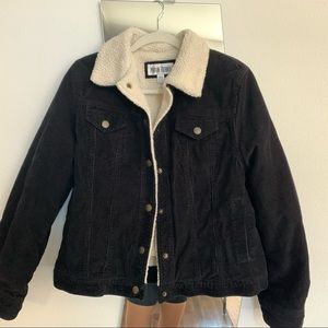 Vintage Sherpa lined Corduroy jacket